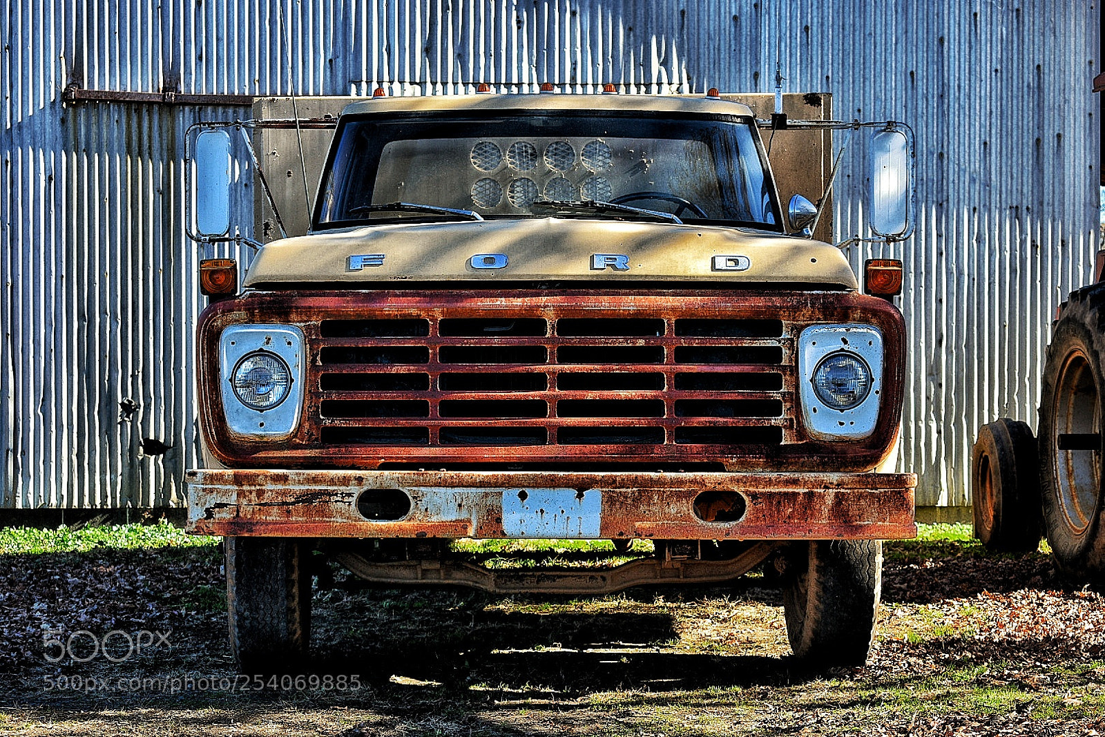 Nikon D3400 sample photo. Farm truck photography