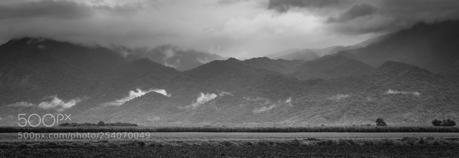 Nikon D3100 sample photo. Mountain and rain photography