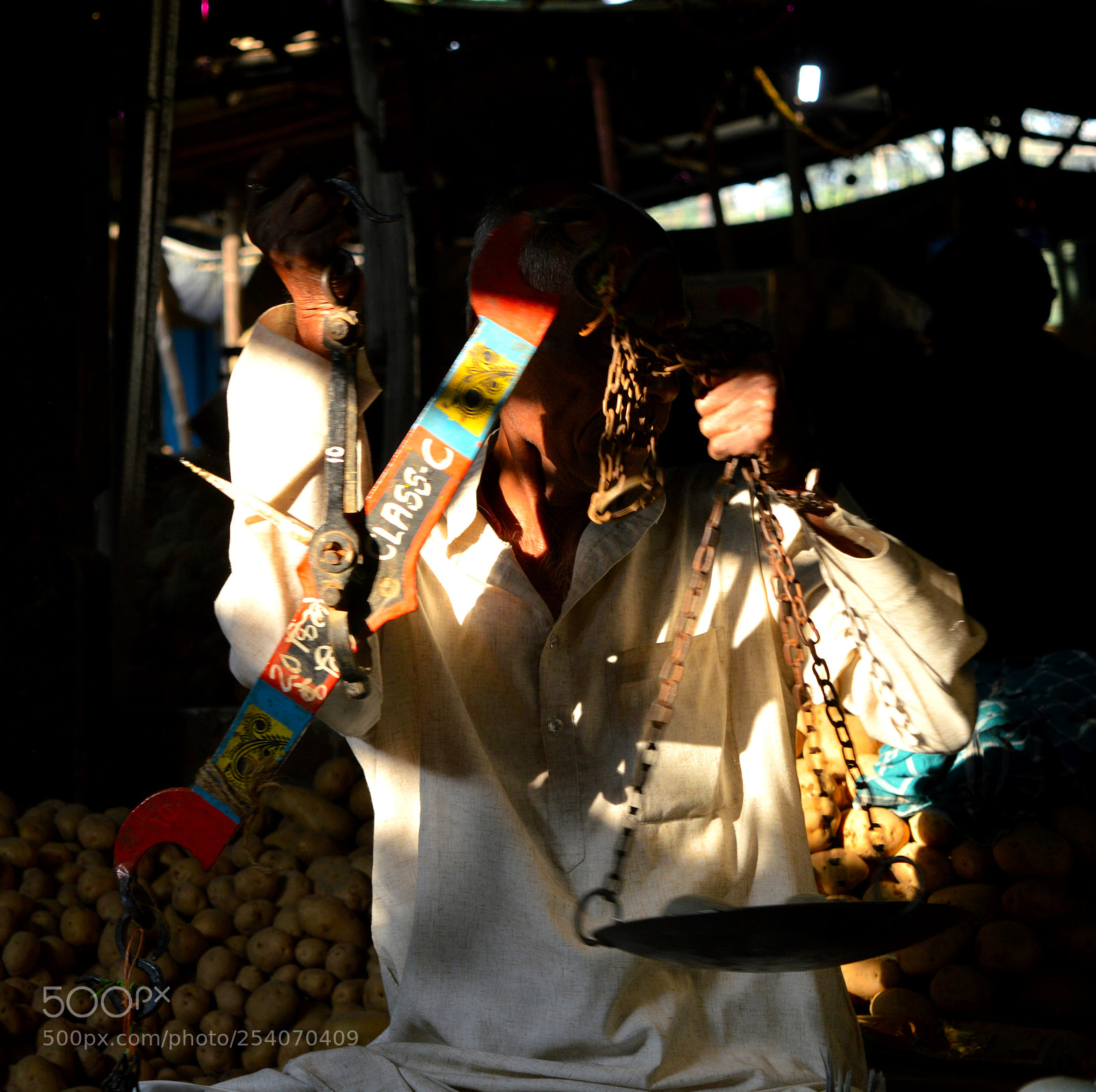 Nikon D3200 sample photo. Man at work photography
