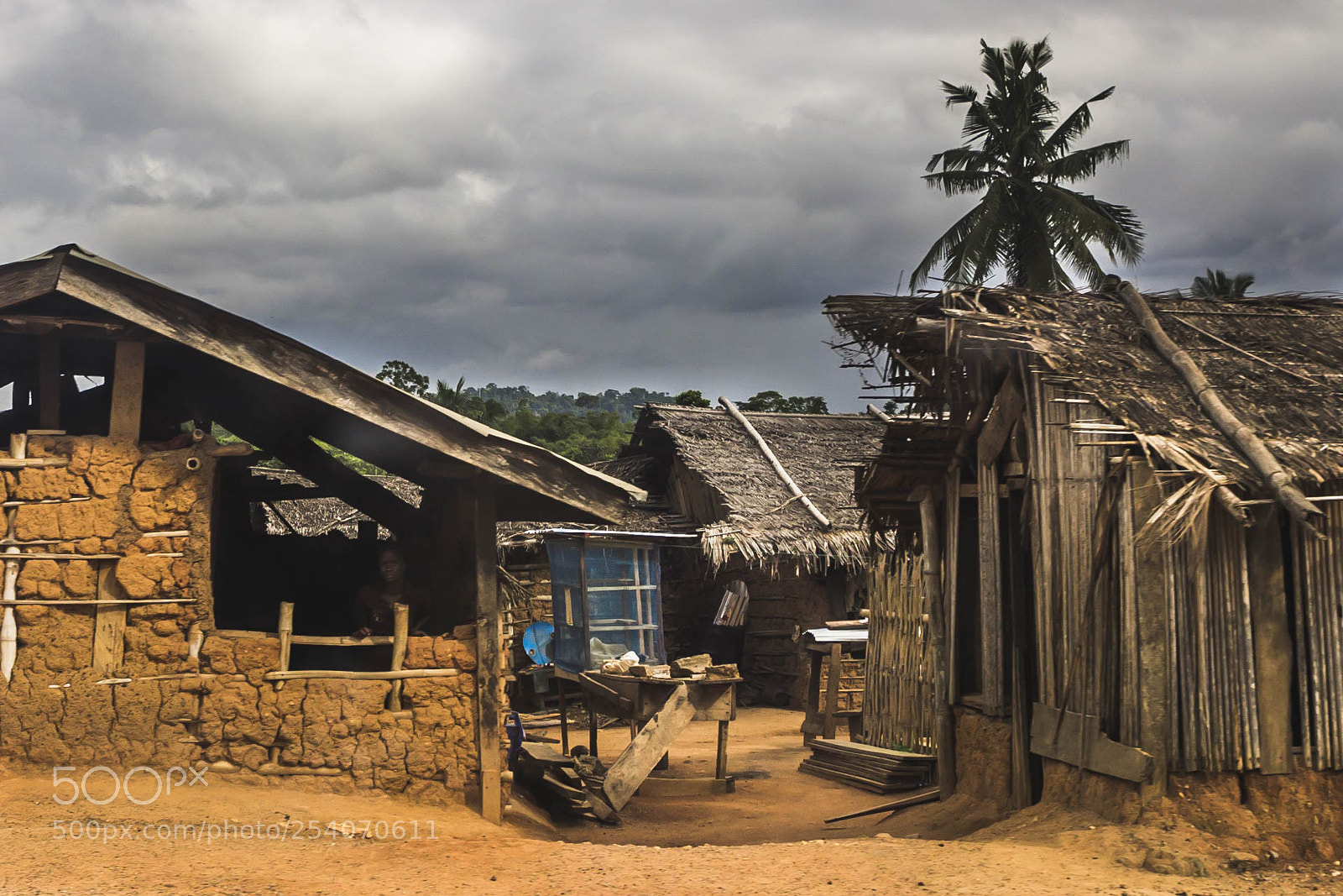 Canon EOS 60D sample photo. 2017 ghana trip - village photography
