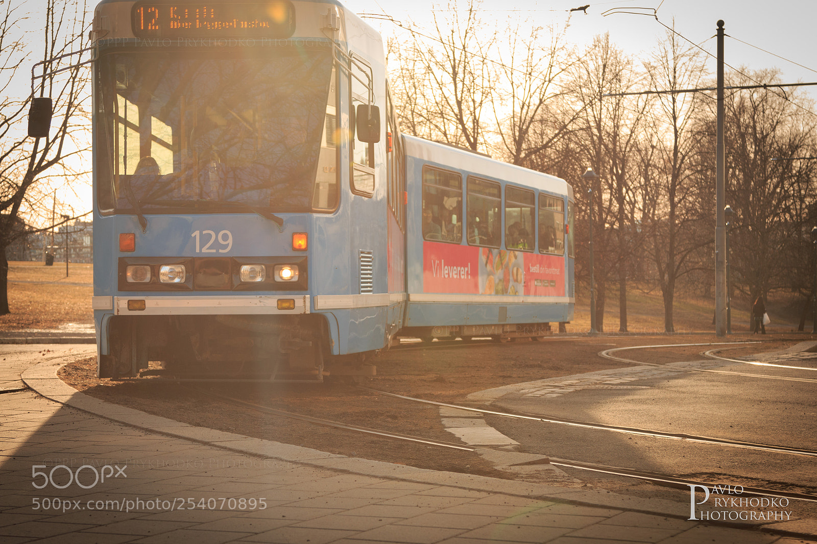 Canon EOS 70D sample photo. Oslo tram photography