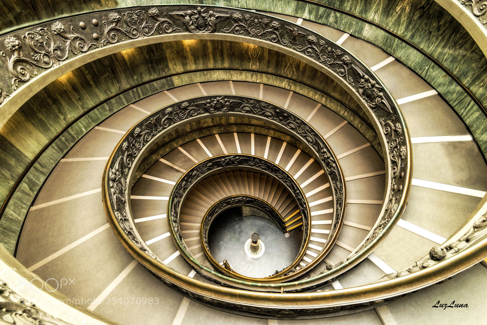 Canon EOS 750D (EOS Rebel T6i / EOS Kiss X8i) sample photo. Vatican staircase photography