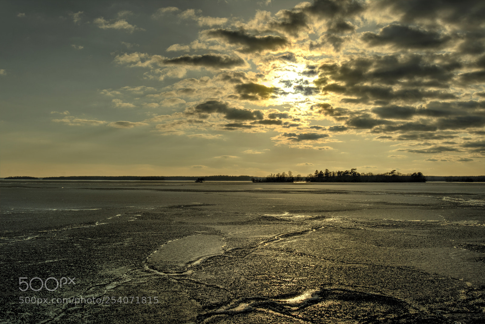 Canon EOS 70D sample photo. Ice and clouds photography