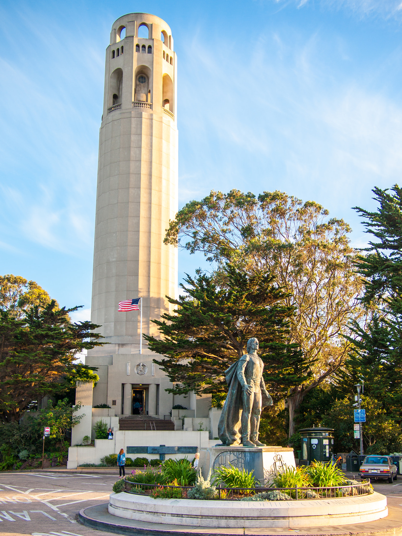 Olympus PEN E-P1 sample photo. Sunset in the coit tower photography