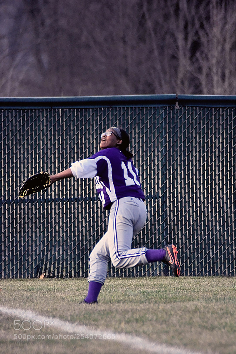Nikon D500 sample photo. Softball photography