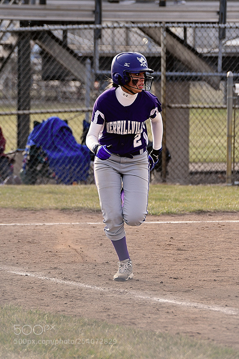 Nikon D500 sample photo. Softball photography