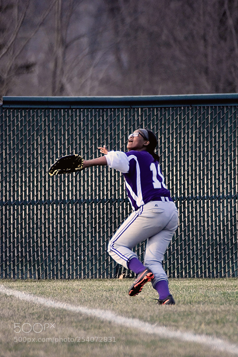 Nikon D500 sample photo. Softball photography