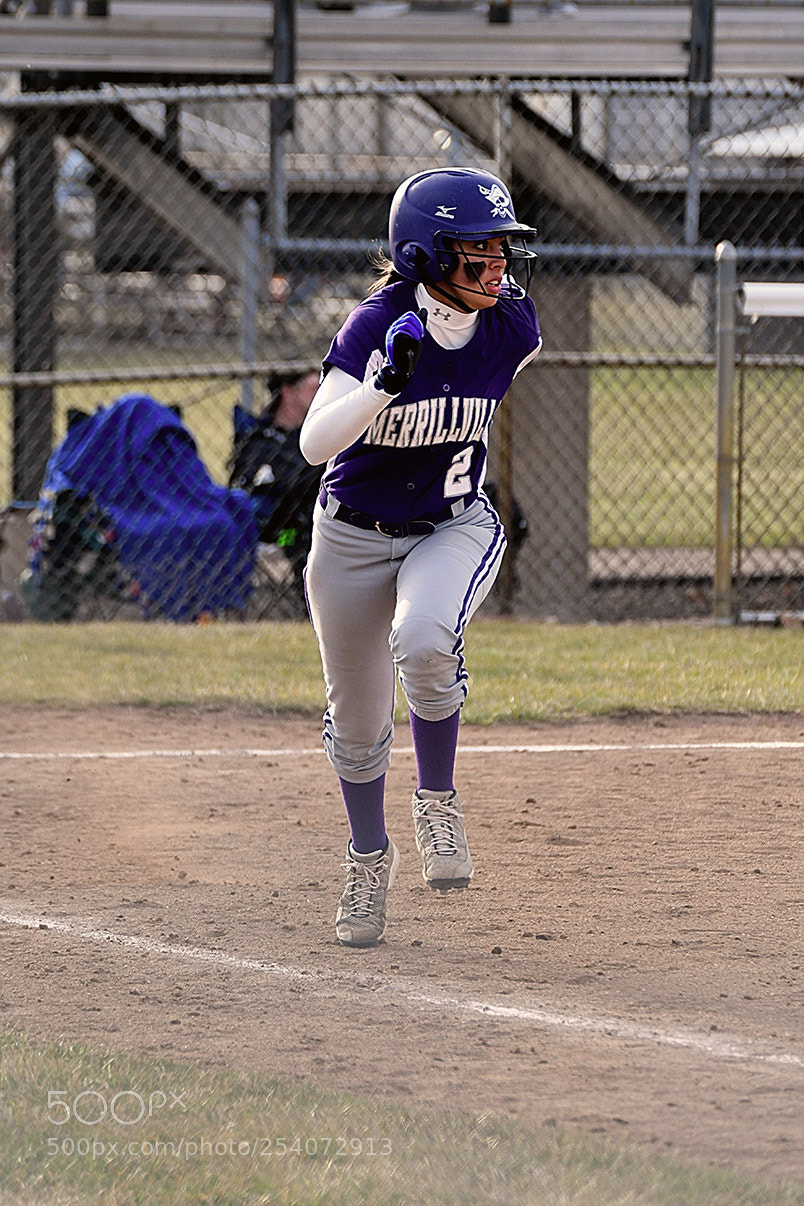 Nikon D500 sample photo. Softball photography