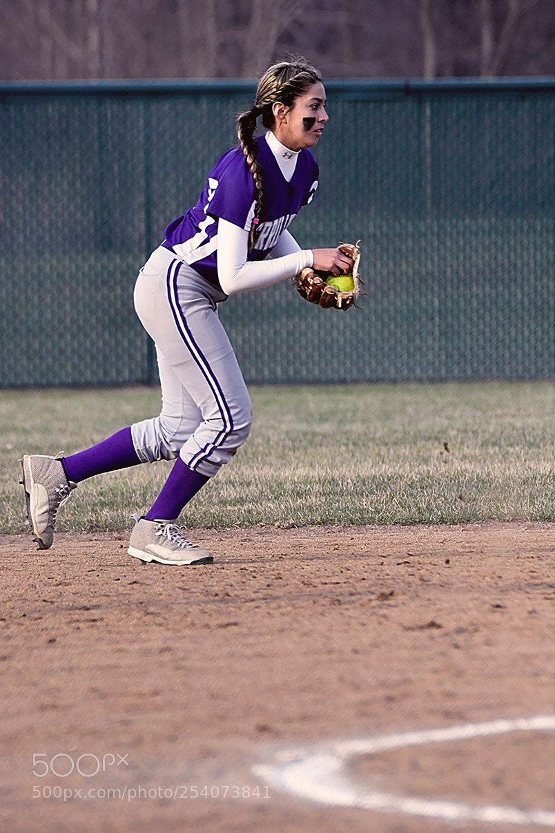 Nikon D500 sample photo. Softball photography