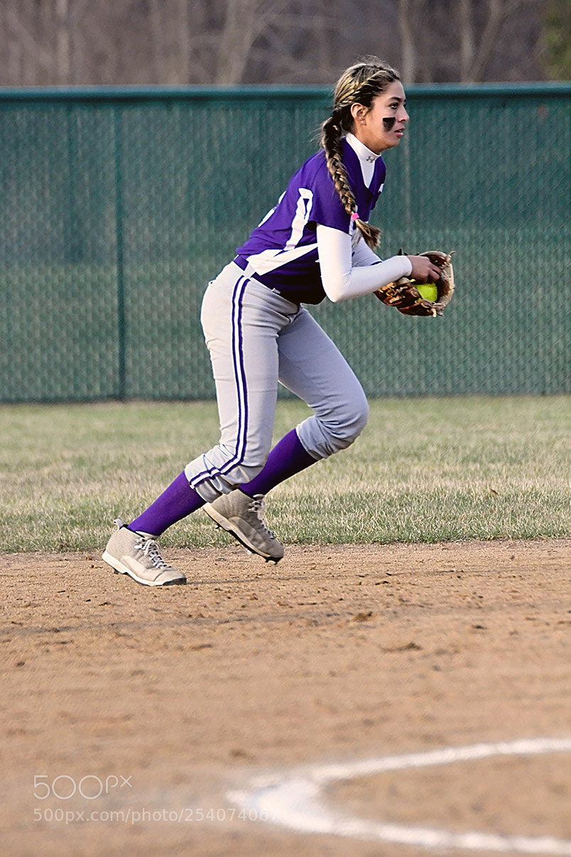 Nikon D500 sample photo. Softball photography