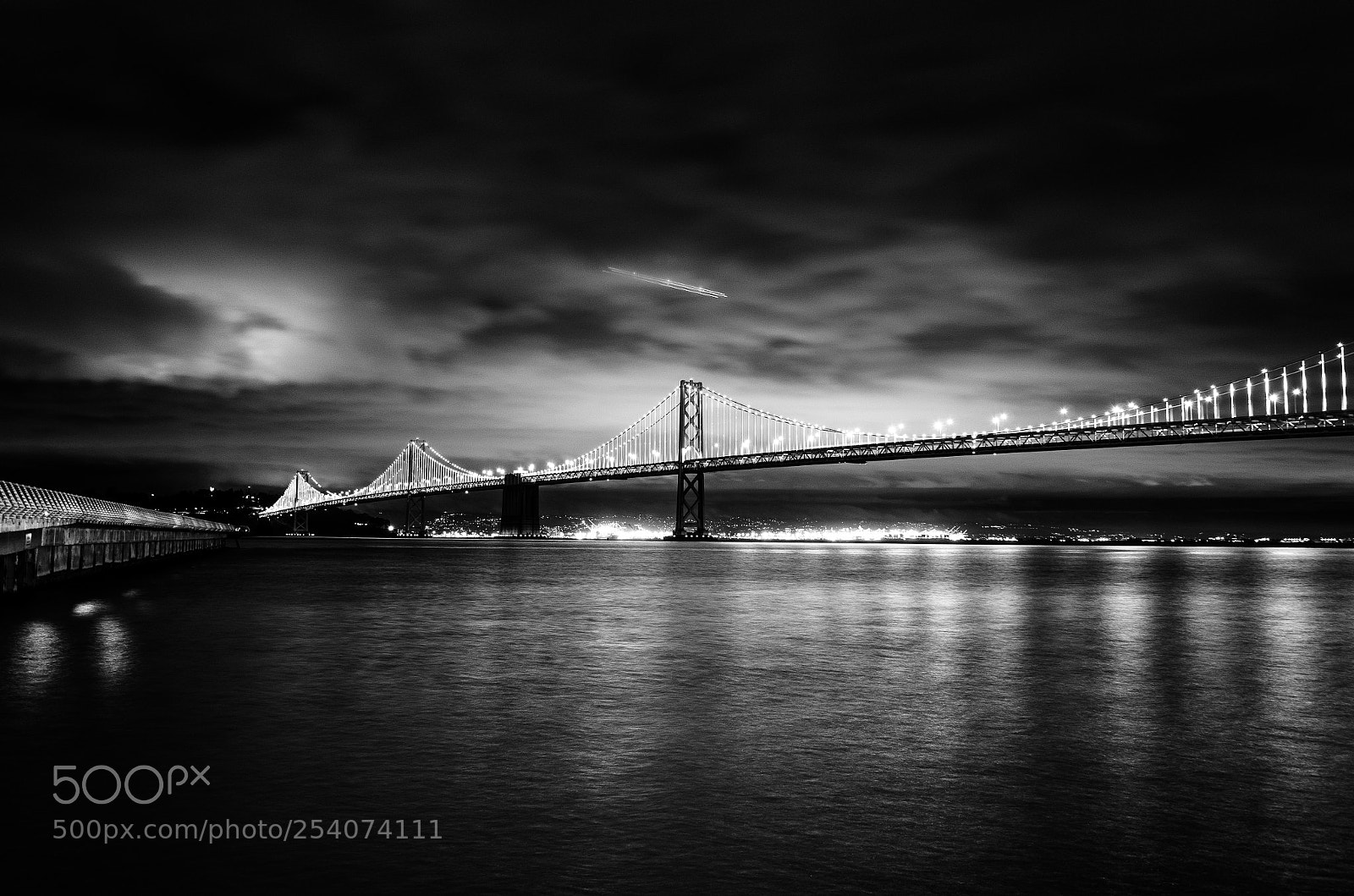 Nikon D7000 sample photo. Suspended in the night photography