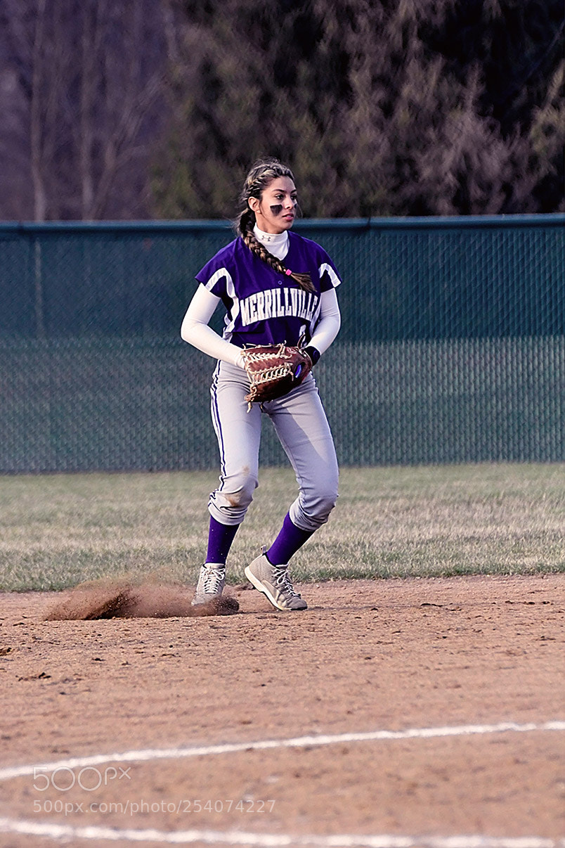 Nikon D500 sample photo. Softball photography