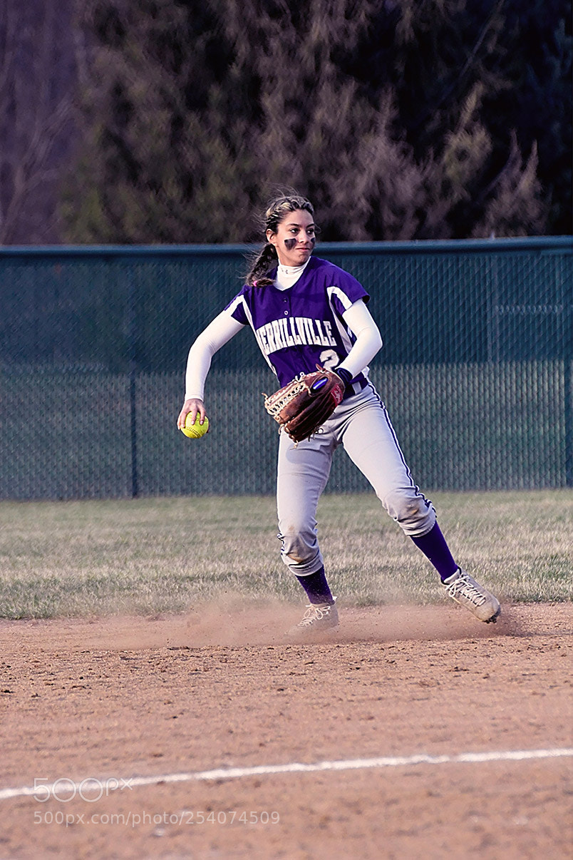 Nikon D500 sample photo. Softball photography