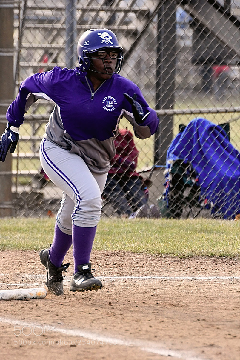 Nikon D500 sample photo. Softball photography