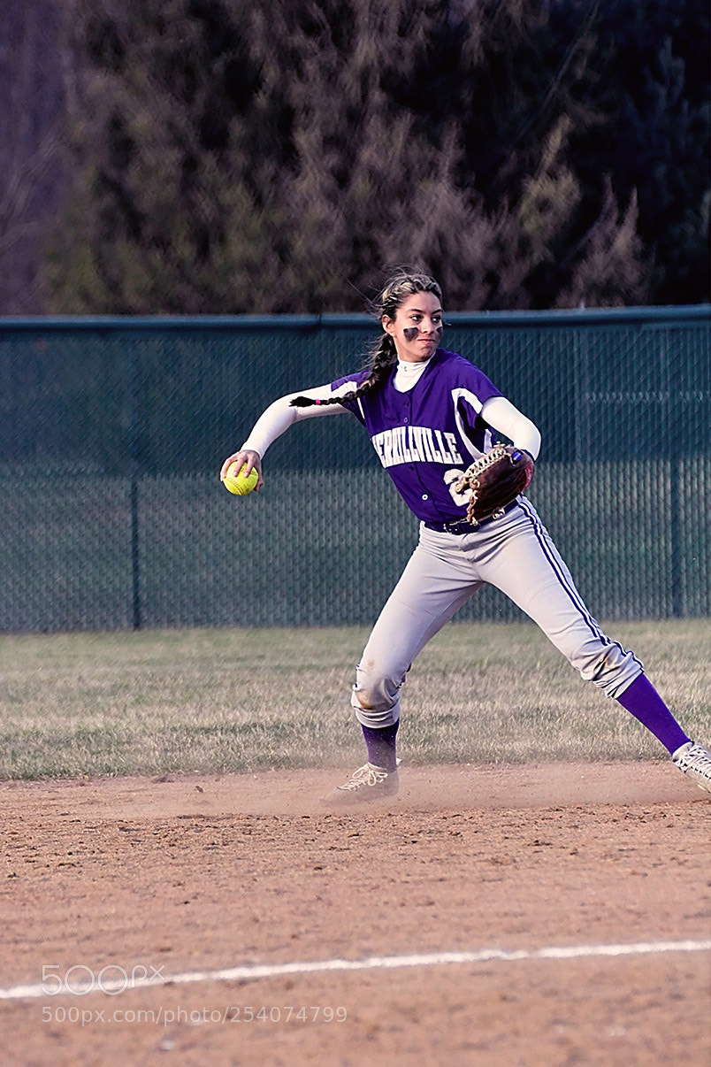 Nikon D500 sample photo. Softball photography