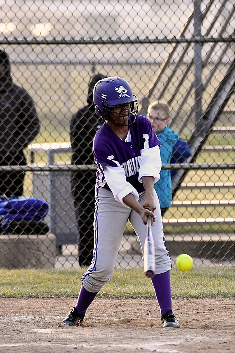 Nikon D500 sample photo. Softball photography
