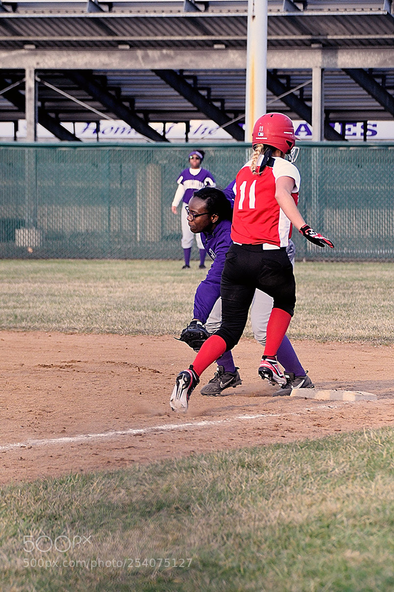 Nikon D500 sample photo. Softball photography