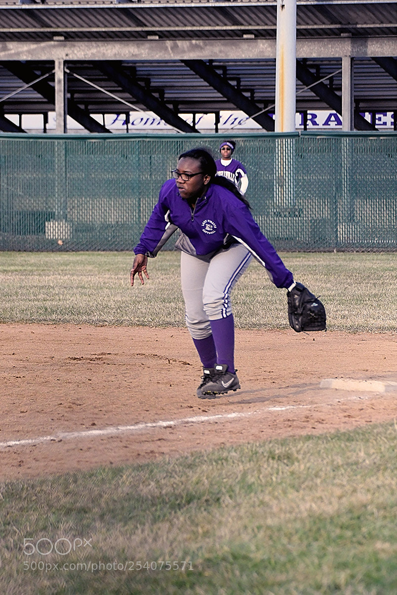 Nikon D500 sample photo. Softball photography