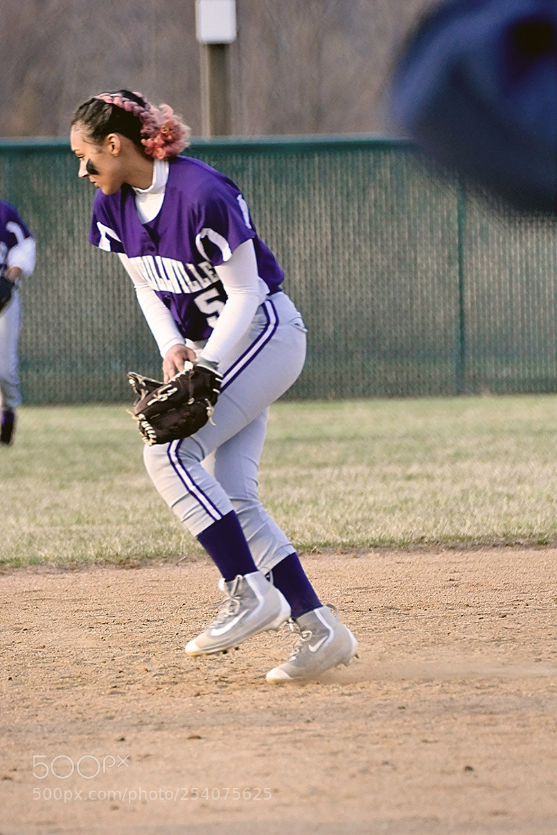 Nikon D500 sample photo. Softball photography