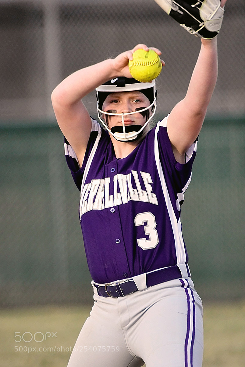 Nikon D500 sample photo. Softball photography