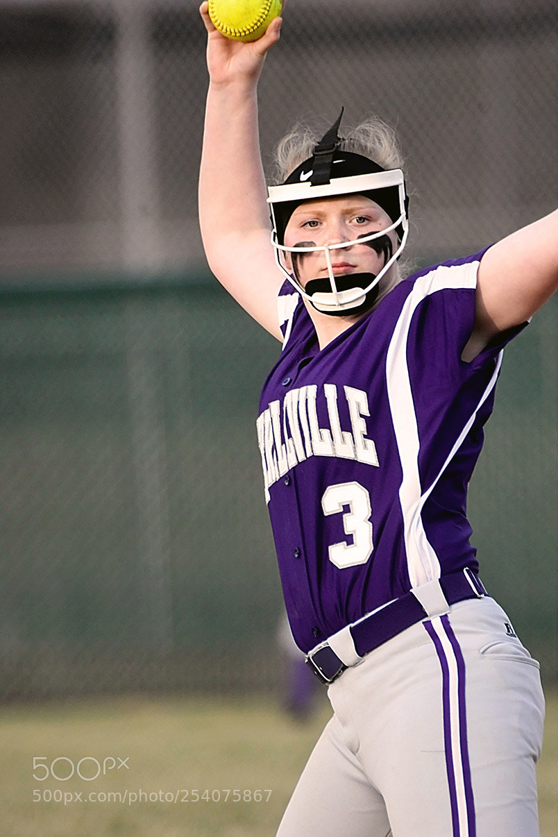 Nikon D500 sample photo. Softball photography