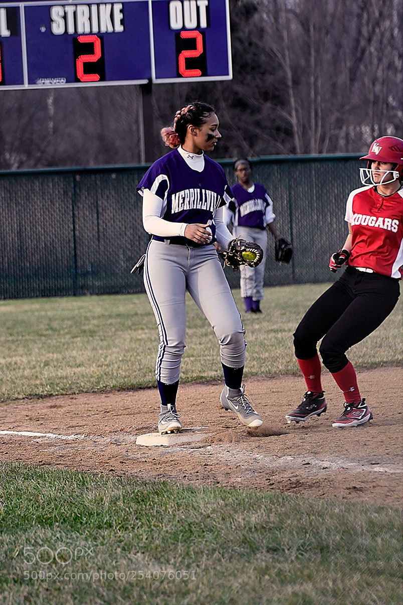 Nikon D500 sample photo. Softball photography