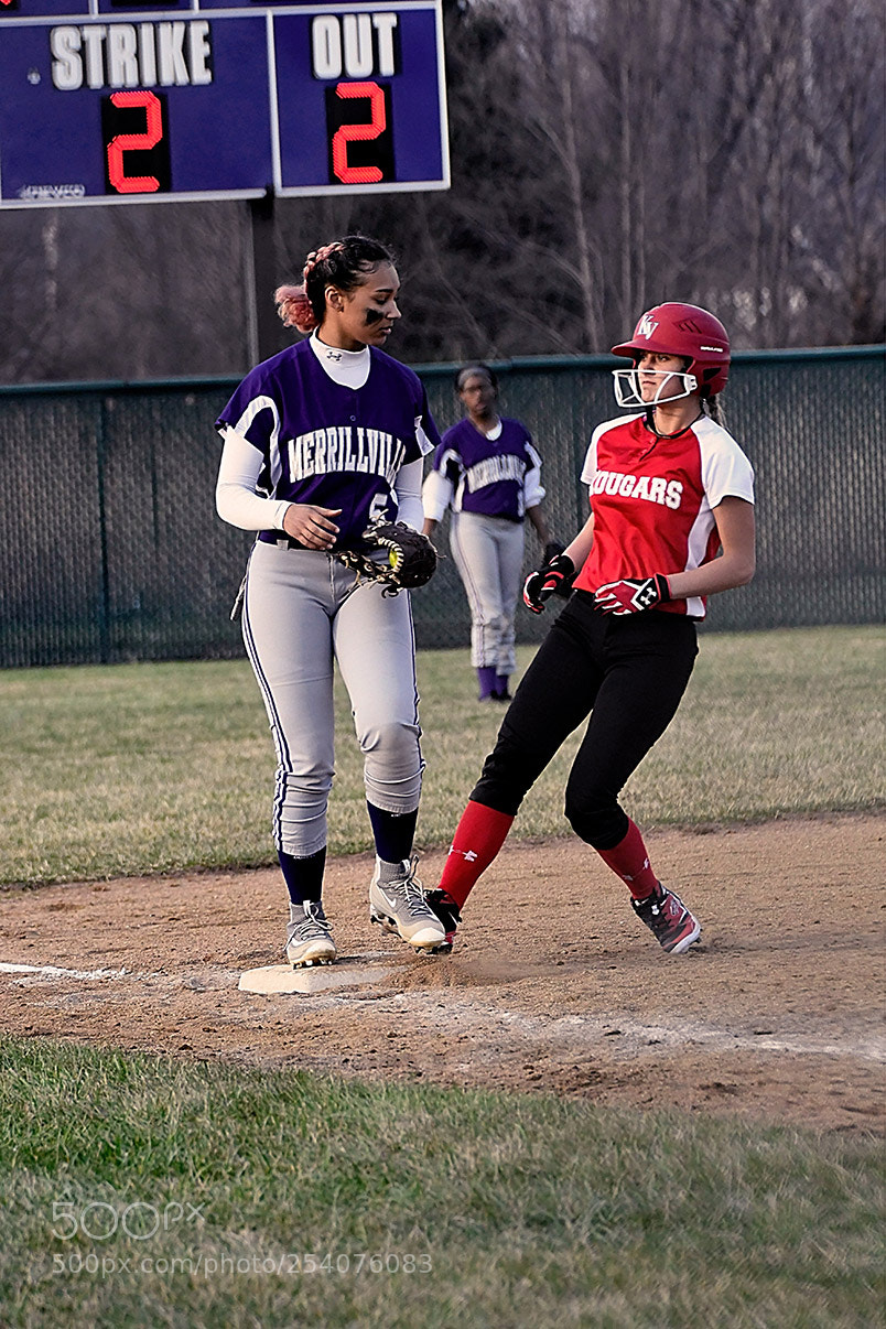Nikon D500 sample photo. Softball photography