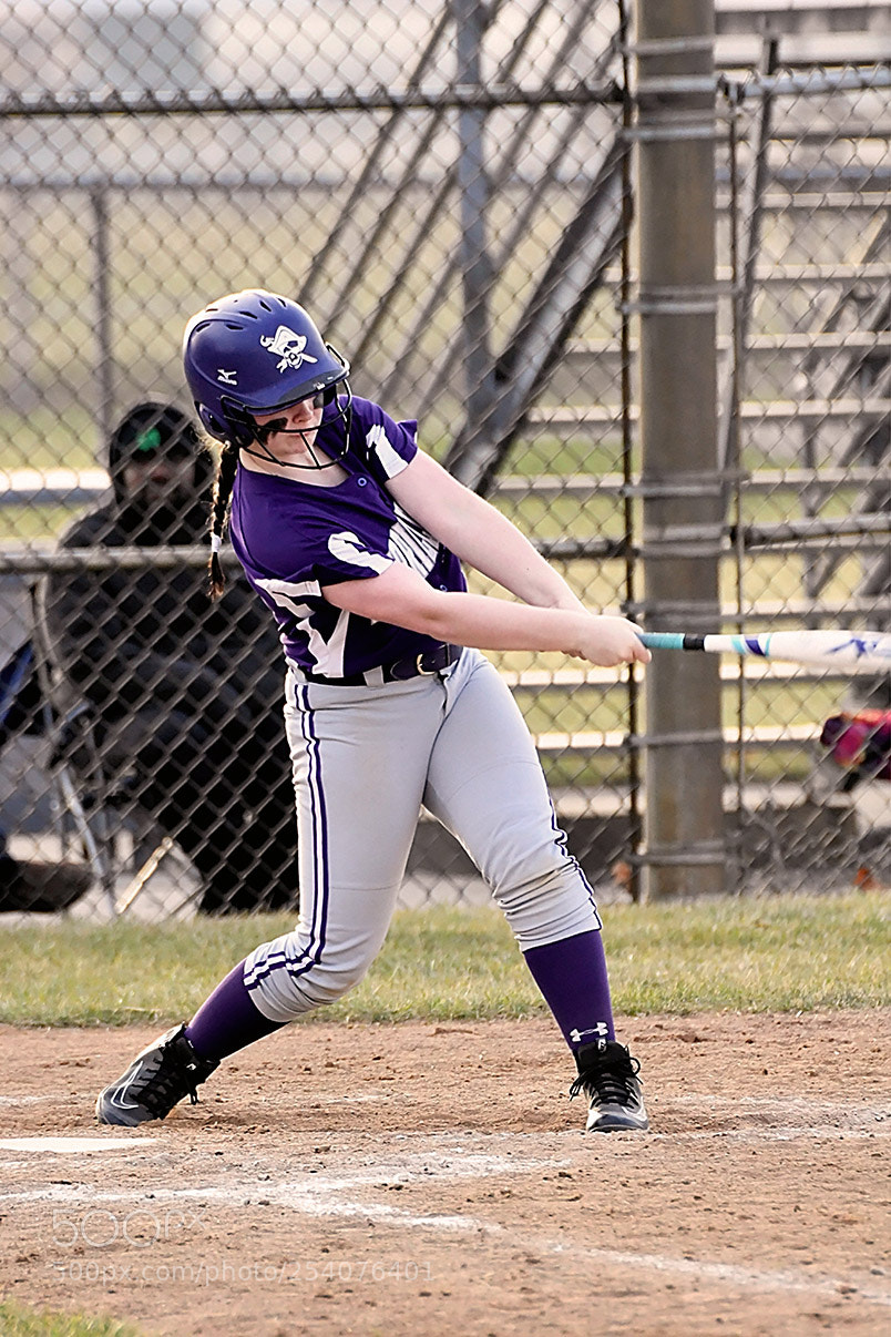 Nikon D500 sample photo. Softball photography