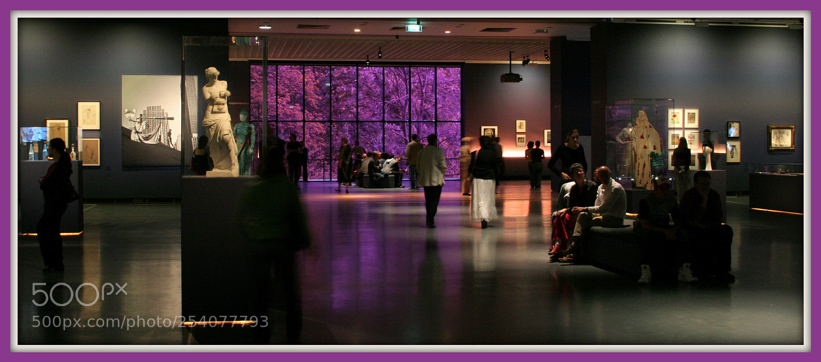 Canon EOS 20D sample photo. Purple art photography