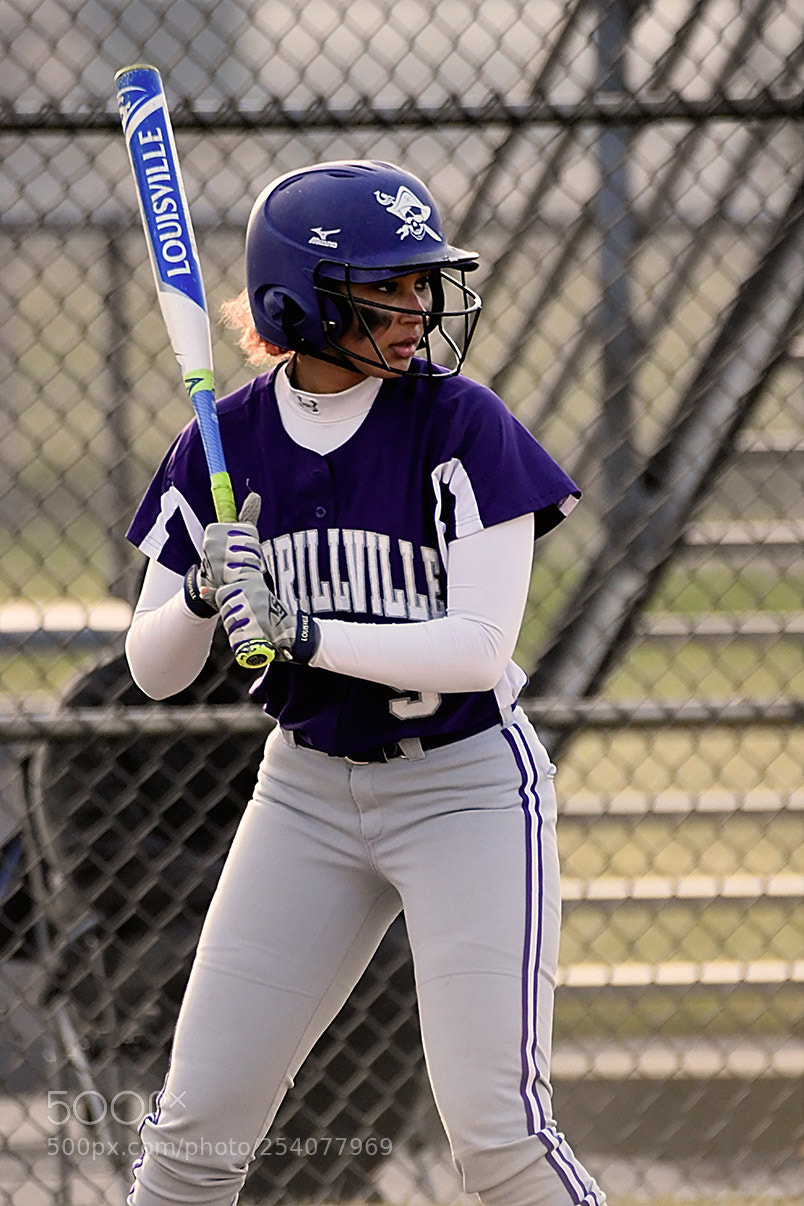 Nikon D500 sample photo. Softball photography