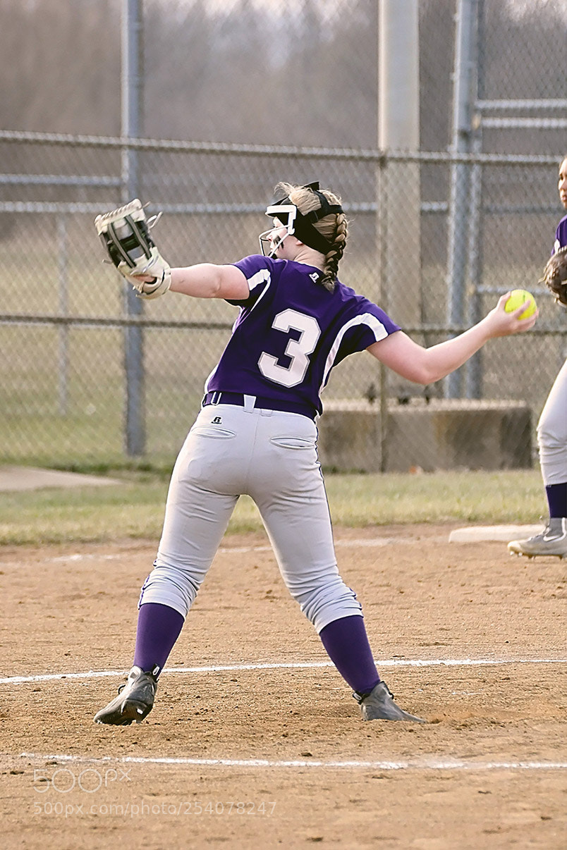 Nikon D500 sample photo. Softball photography