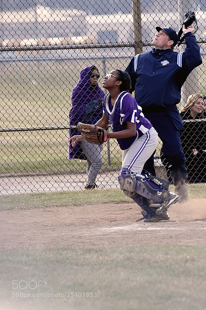Nikon D500 sample photo. Softball photography