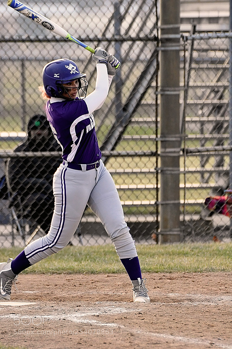 Nikon D500 sample photo. Softball photography