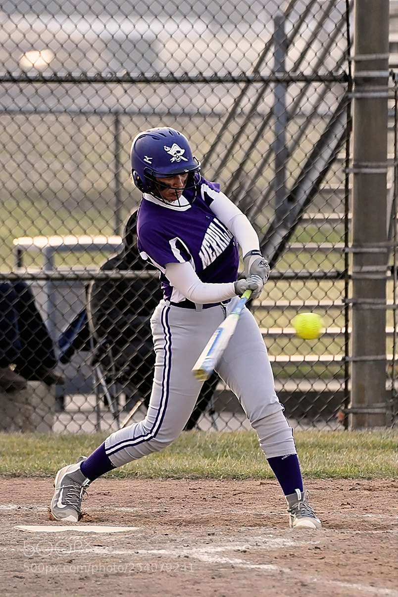 Nikon D500 sample photo. Softball photography