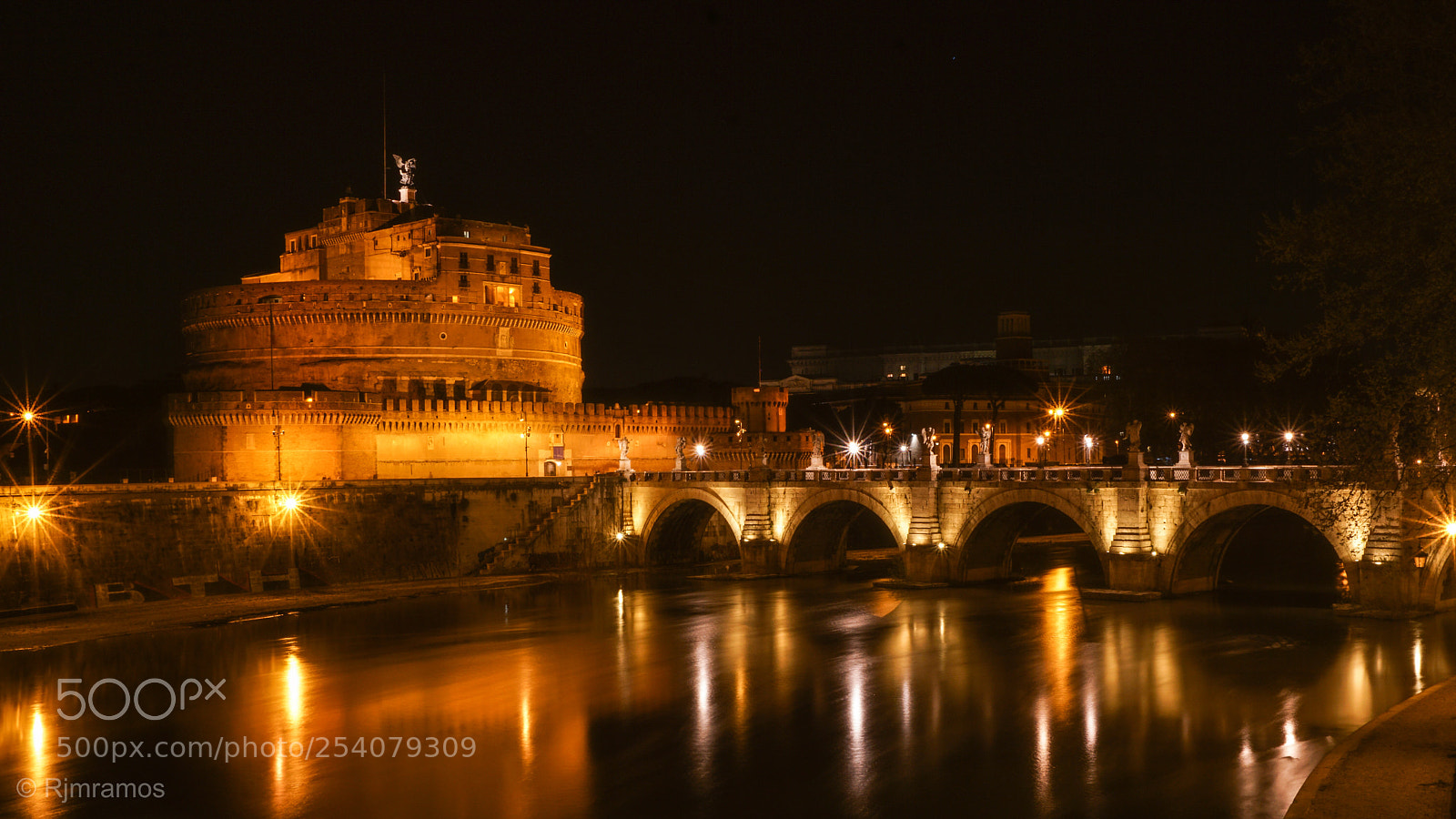 Sony a6000 sample photo. (10).. rome by night photography