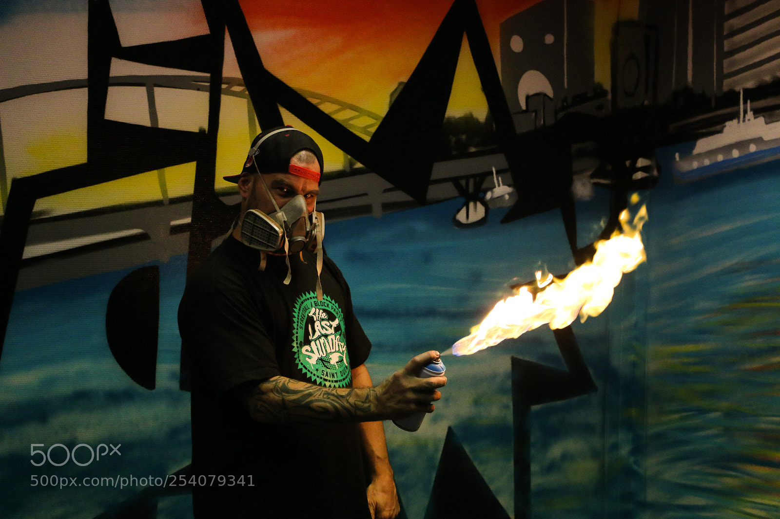 Canon EOS 70D sample photo. Graffiti artist photography