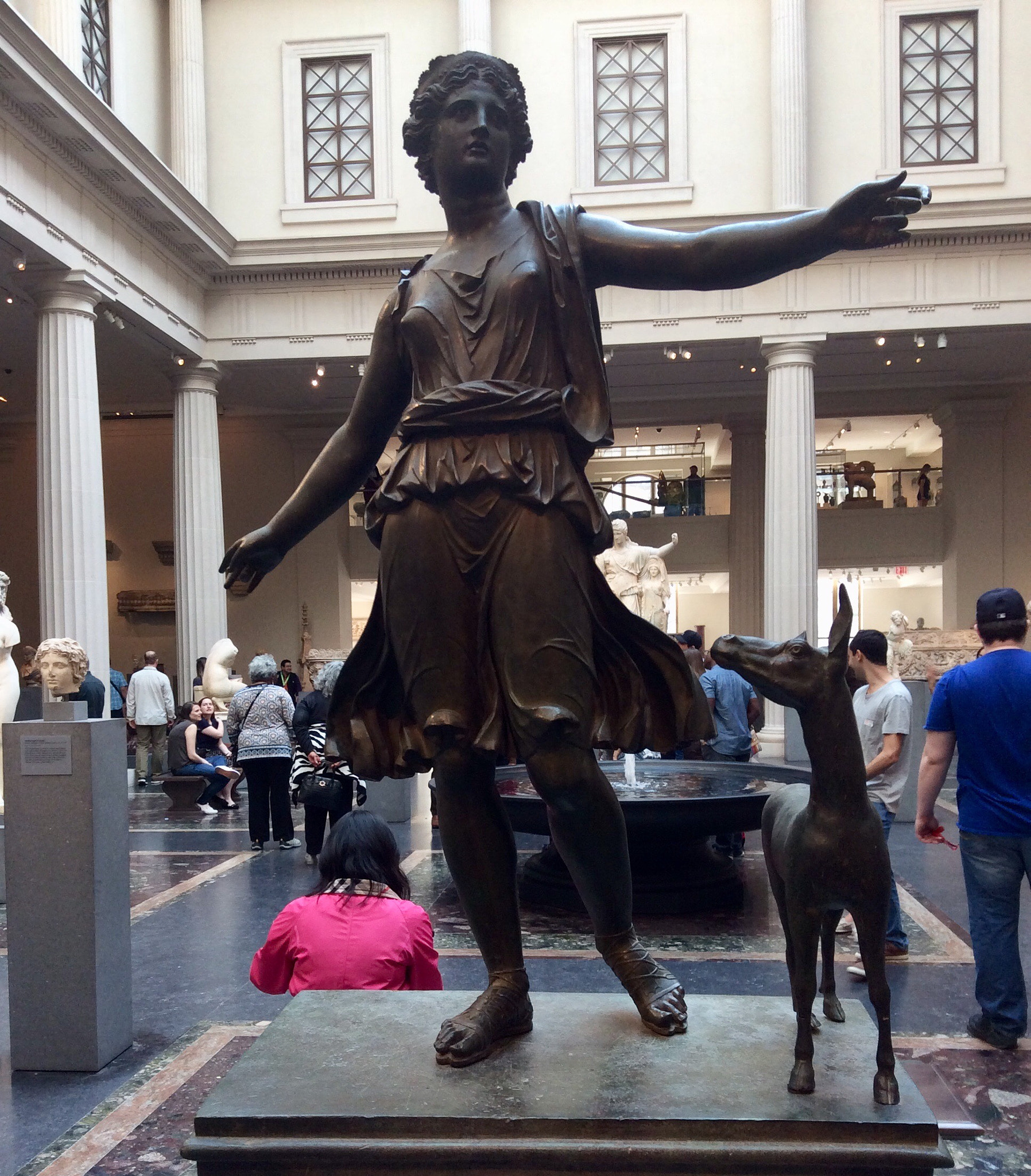 Apple iPad mini 2 sample photo. Inside the met 2 photography