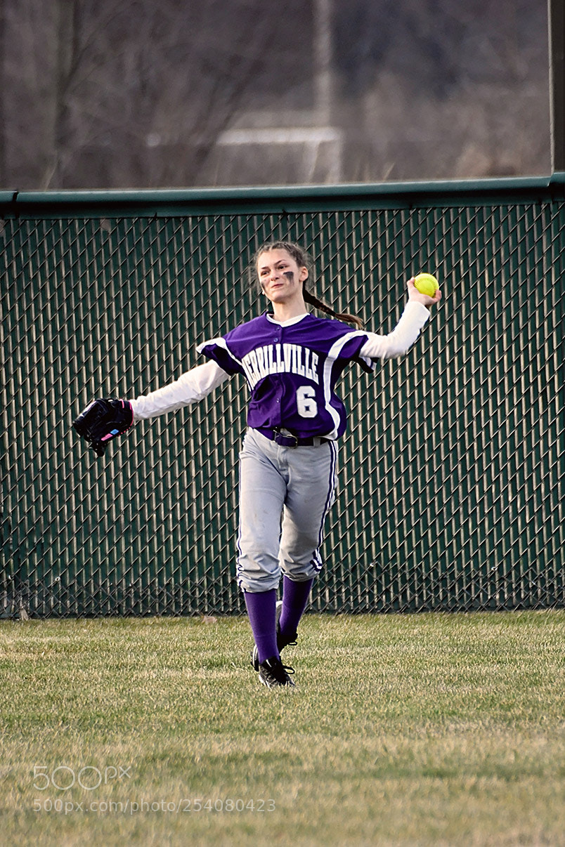 Nikon D500 sample photo. Softball photography