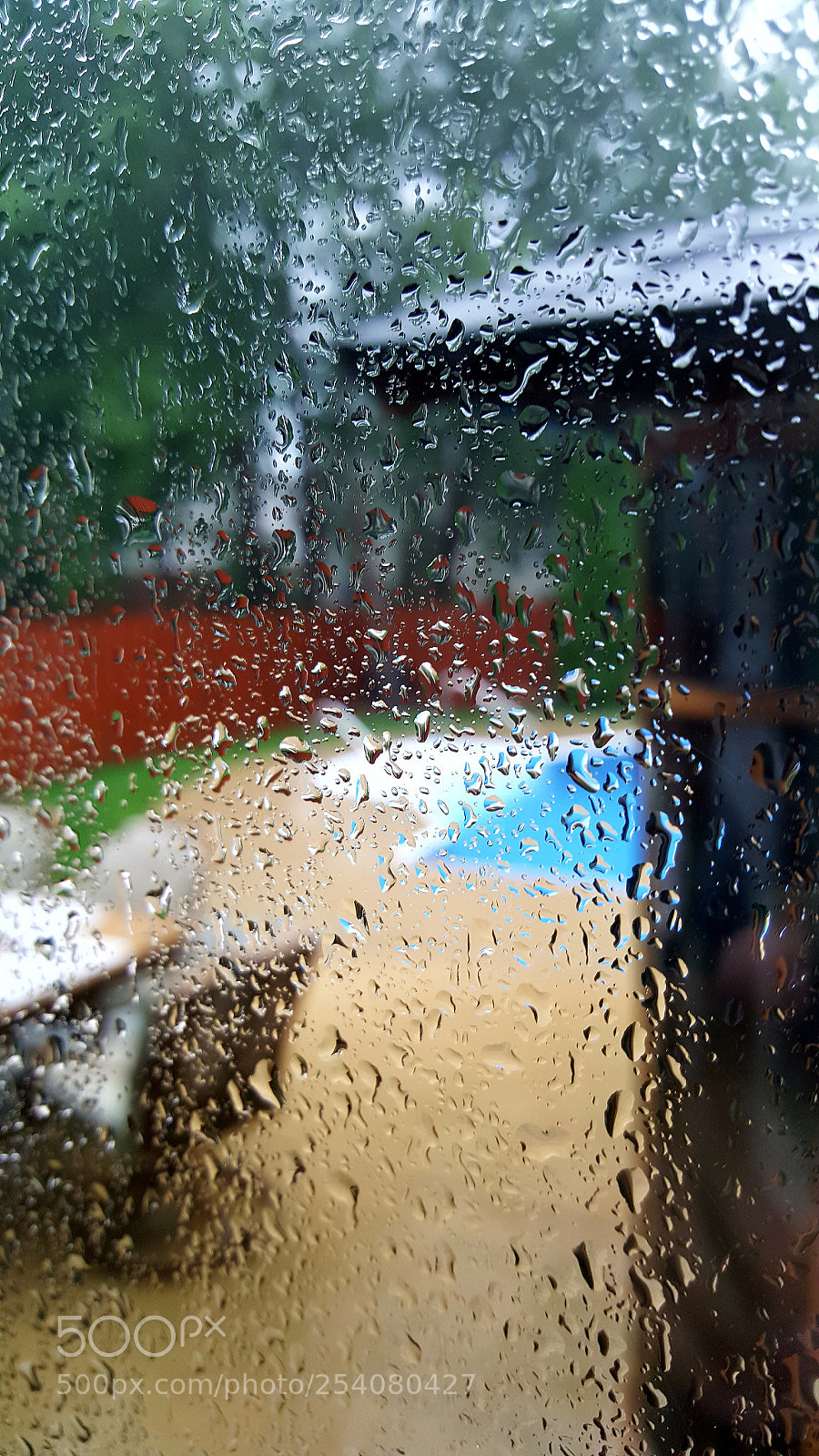 Samsung GALAXY S6 edge sample photo. Rain falls photography