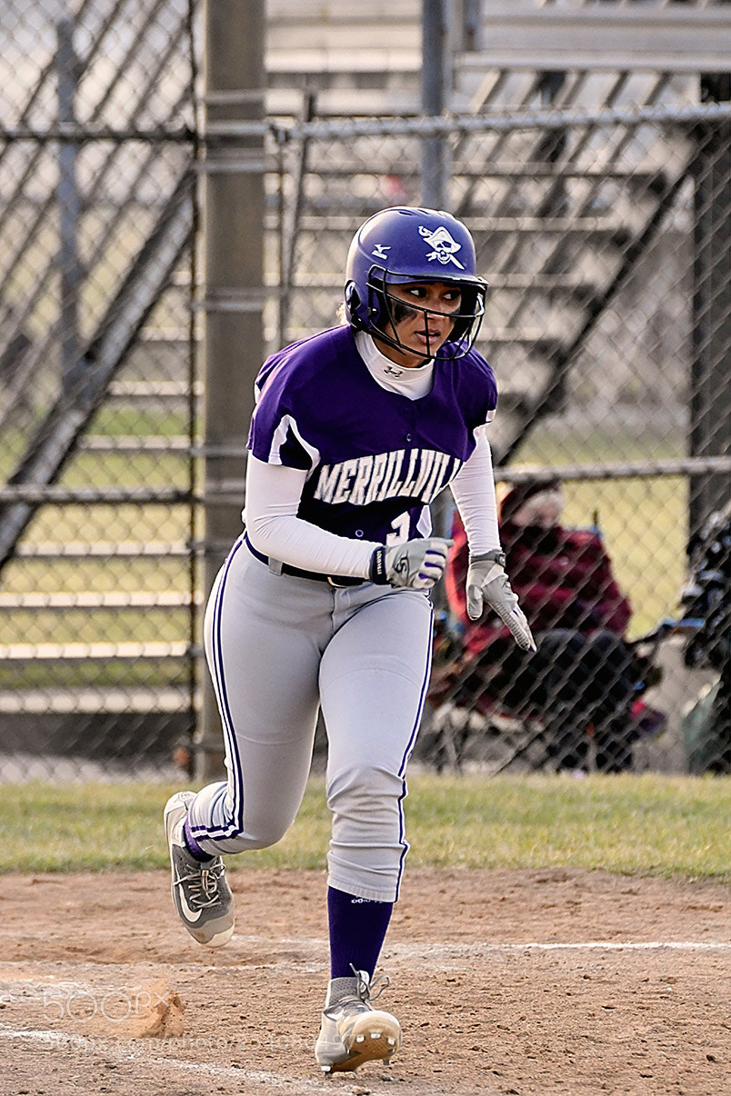 Nikon D500 sample photo. Softball photography