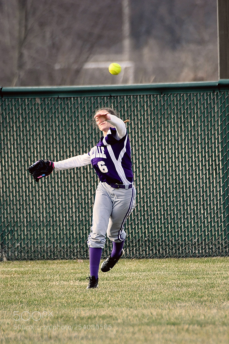 Nikon D500 sample photo. Softball photography