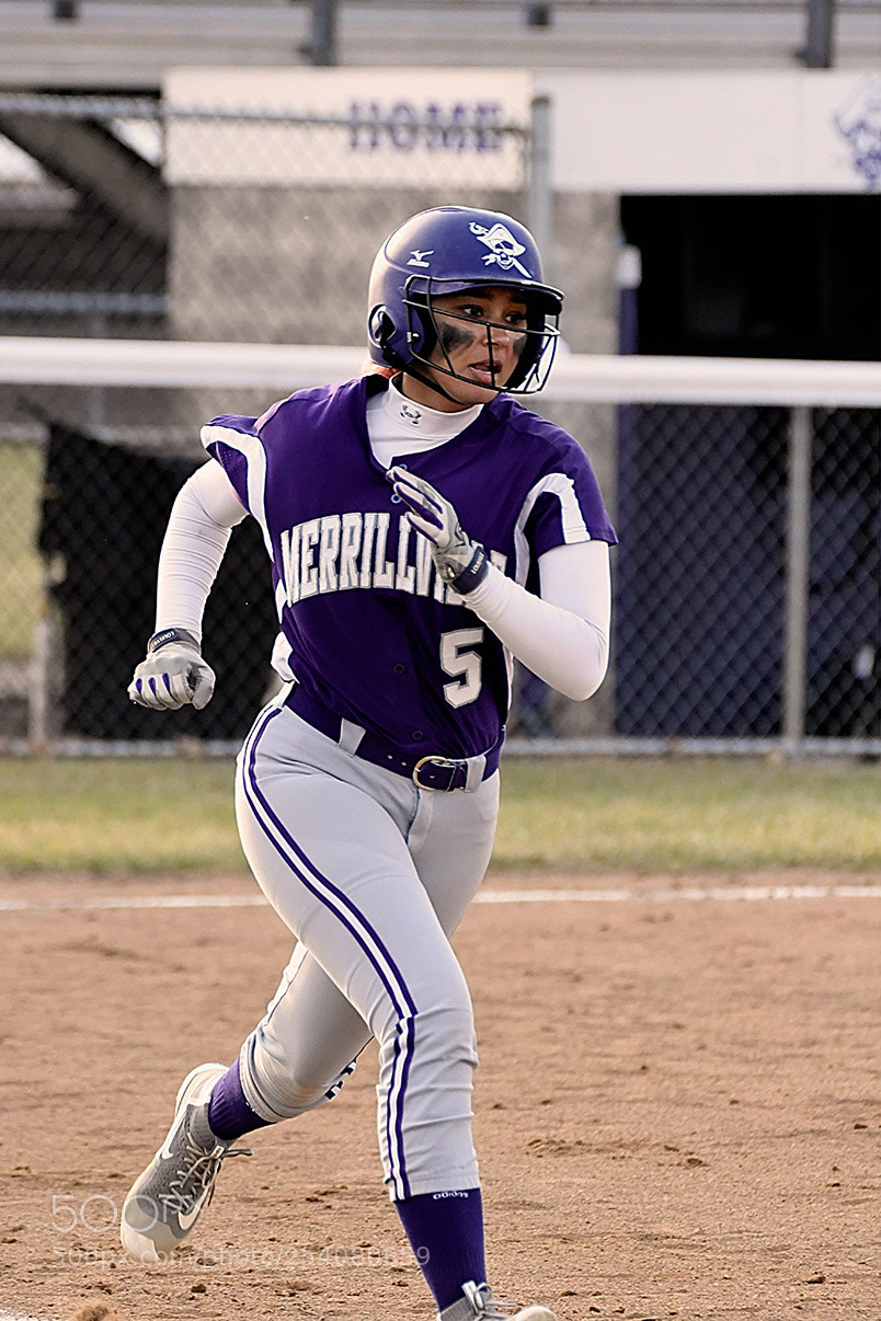 Nikon D500 sample photo. Softball photography