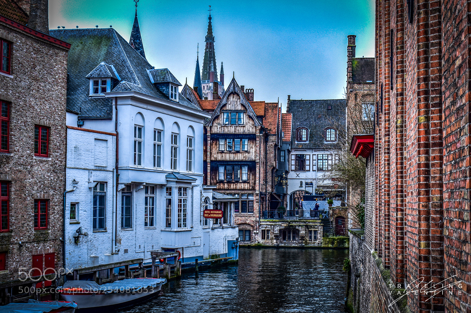 Nikon D5600 sample photo. Bruges canal photography