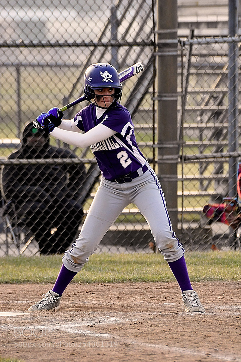 Nikon D500 sample photo. Softball photography