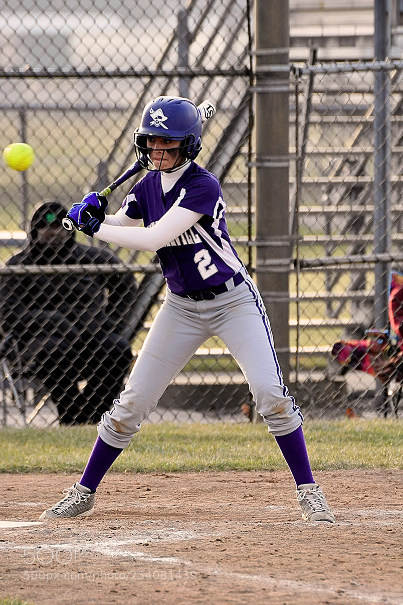 Nikon D500 sample photo. Softball photography