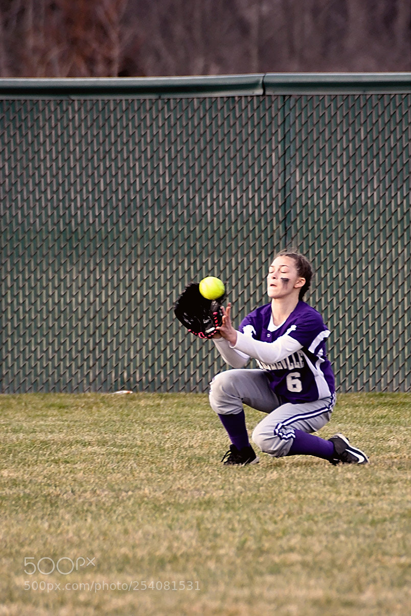 Nikon D500 sample photo. Softball photography
