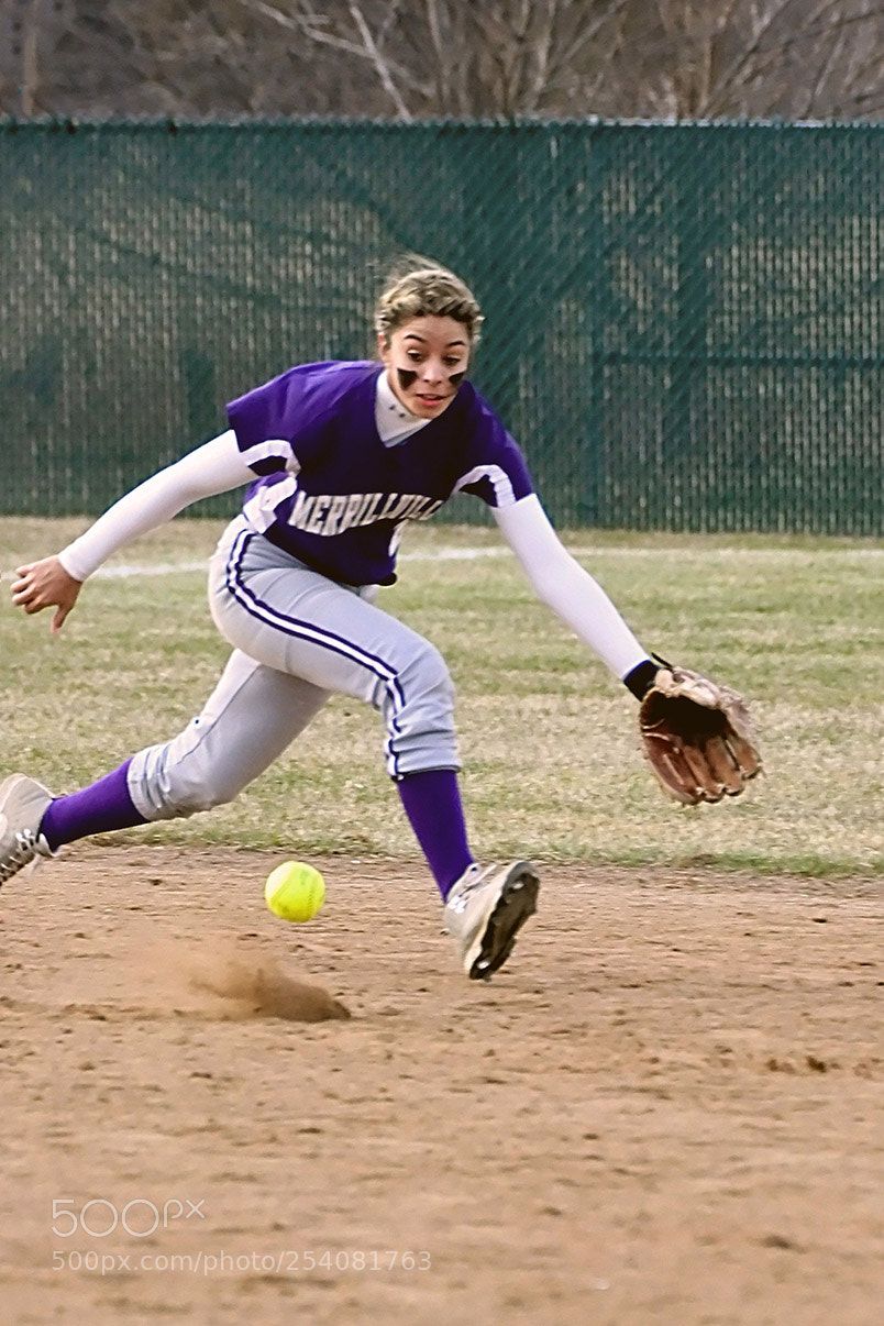 Nikon D500 sample photo. Softball photography