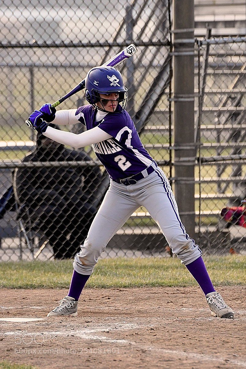 Nikon D500 sample photo. Softball photography