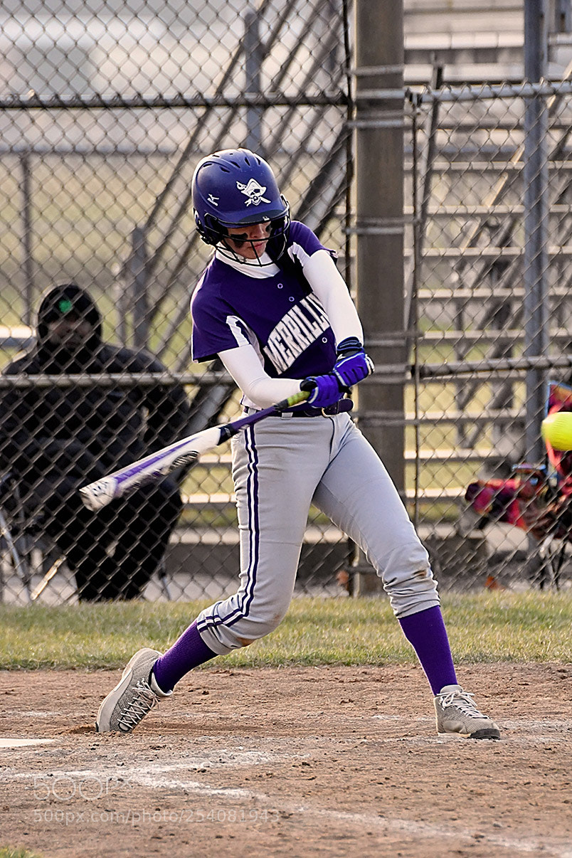 Nikon D500 sample photo. Softball photography