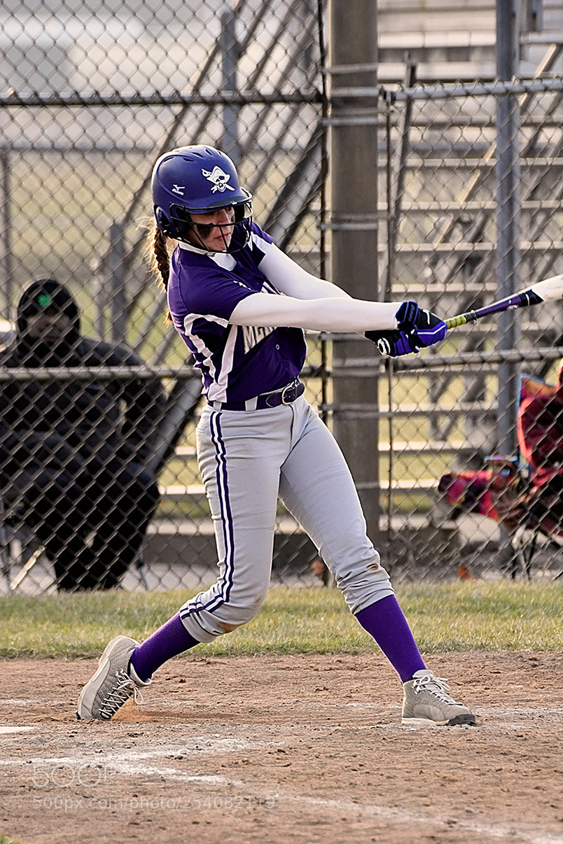 Nikon D500 sample photo. Softball photography